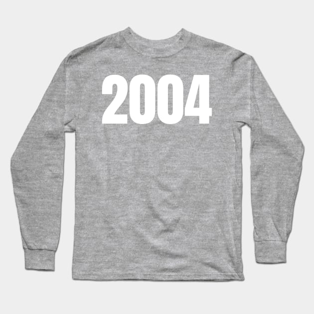 2004 Long Sleeve T-Shirt by blueduckstuff